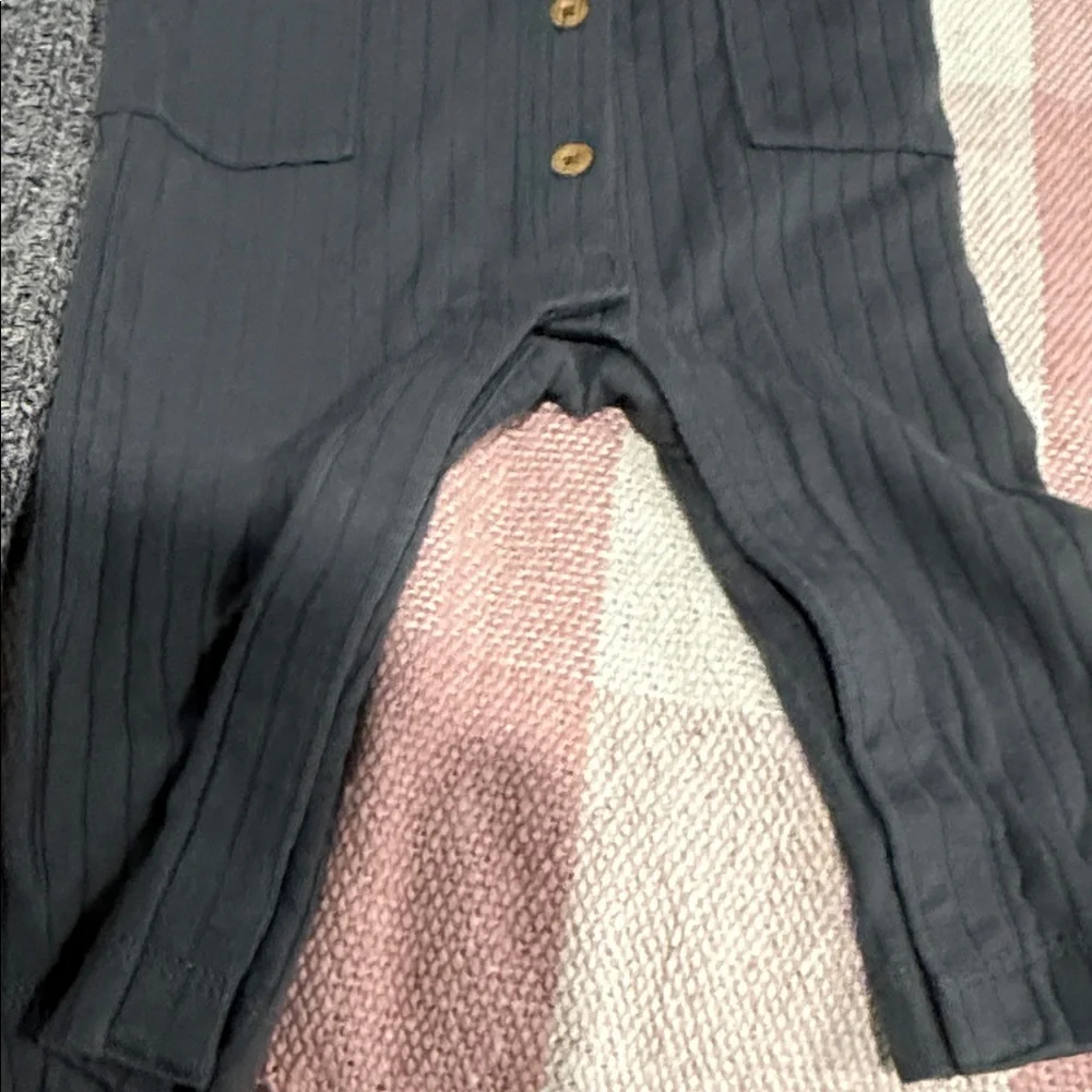 Carters charcoal romper